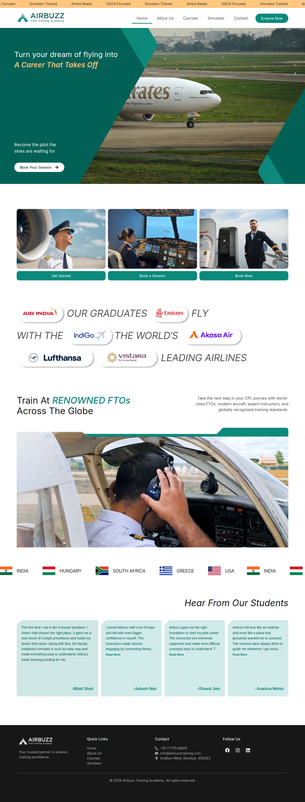 Airbuzz Training