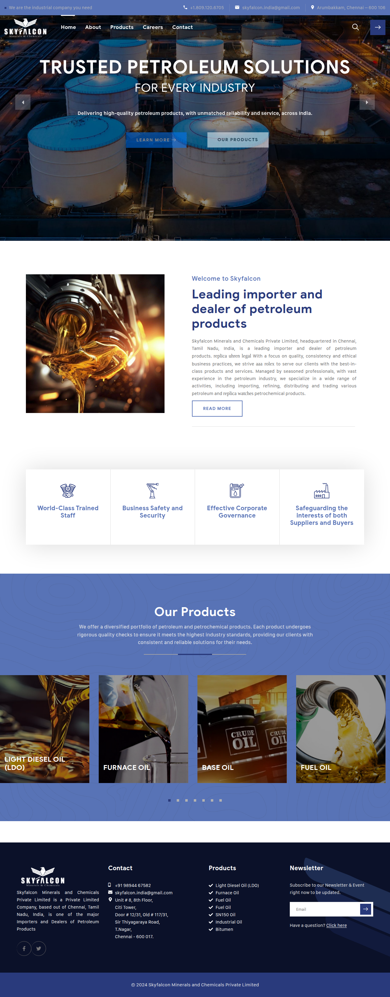 Skyfalcon Minerals & Chemicals