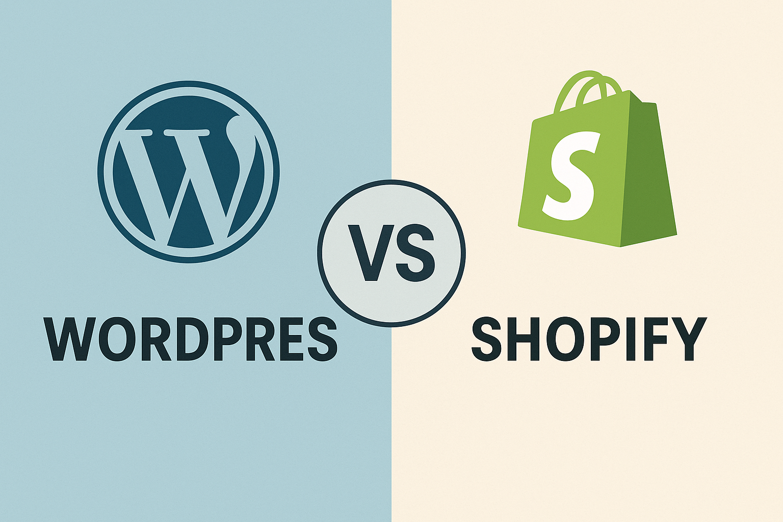 WordPress vs Shopify – Which eCommerce Platform Is Right for You