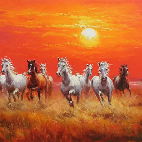 Seven Horses Painting As Per Vastu: Meaning, Benefits & Correct Placement for Success and Prosperity