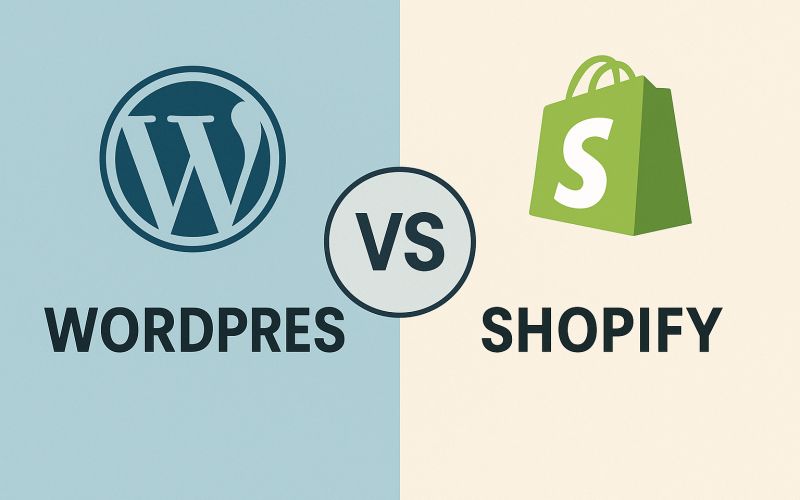 WordPress vs Shopify – Which eCommerce Platform Is Right for You